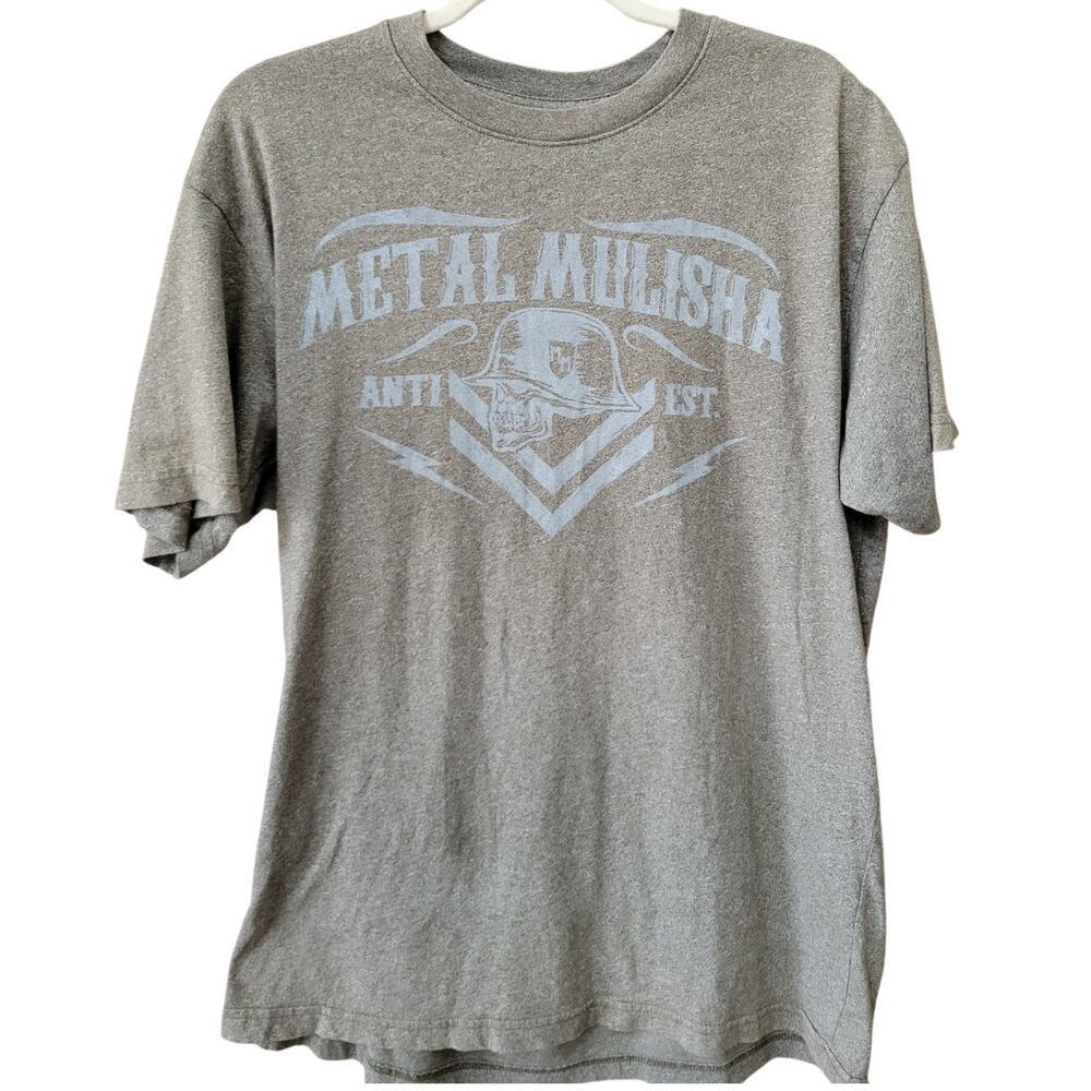 Metal Mulisha Mens Tee Size Large Rock Twist Soft Wash